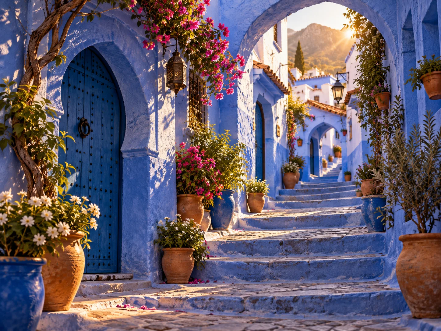 Chefchaouen blue medina